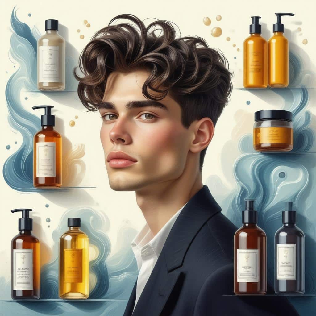 7 Produtos Para Cabelos Masculinos Ondulados