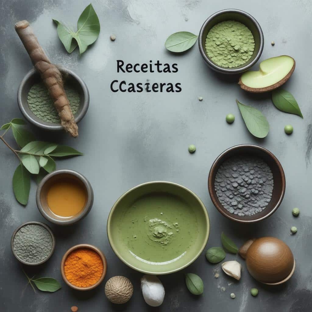 Receitas Caseiras com Máscaras de Argila
